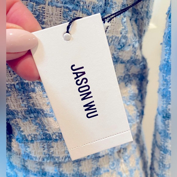 NWT JASON WU Classic Tweed Blazer and Skort Short Set - Picture 7 of 9